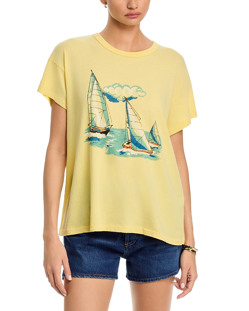The Great. The Boxy Crew Sailing Boats Graphic Tee