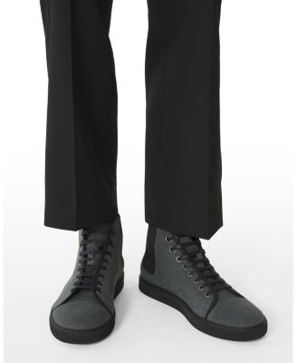 Men's Dbb1 High Top Canvas Sneakers