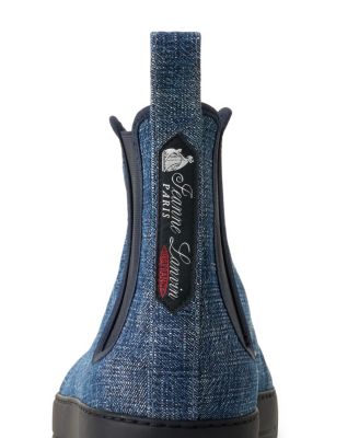   Dbb1 High Top Denim Sneakers