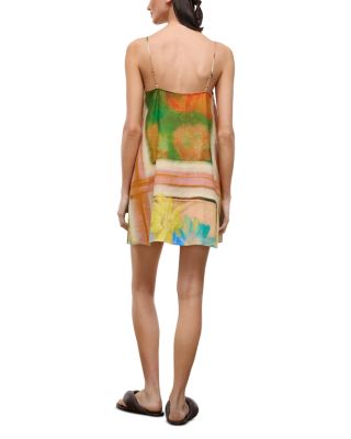 STAUD Laura Linen Mini Dress | Bloomingdale's Women