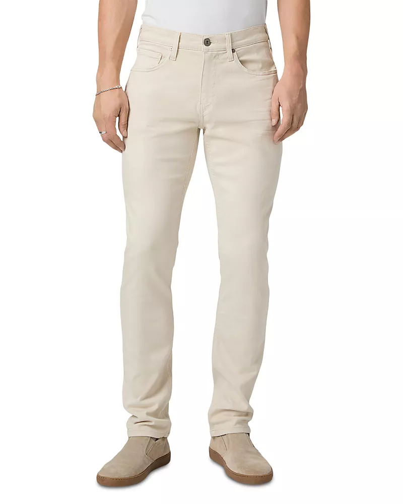 Paige 32 Federal Slim Fit Jeans in Sea Shell