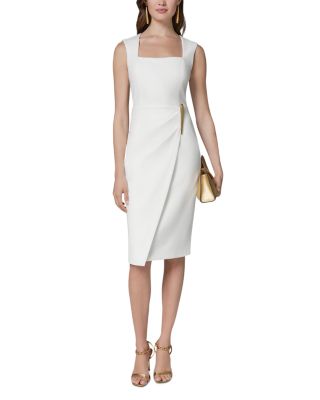 sweater dresses for plus size women L I V D Plus Size Lana Cowl Turtle Neck Pocket Sweater Dress