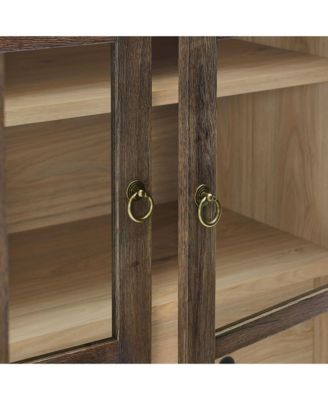  Nolan Tall Arched Storage Display Cabinet