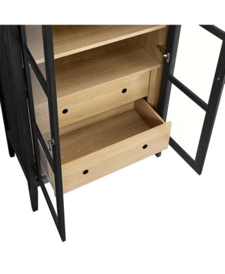  Nolan Tall Arched Storage Display Cabinet