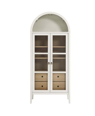  Nolan Tall Arched Storage Display Cabinet