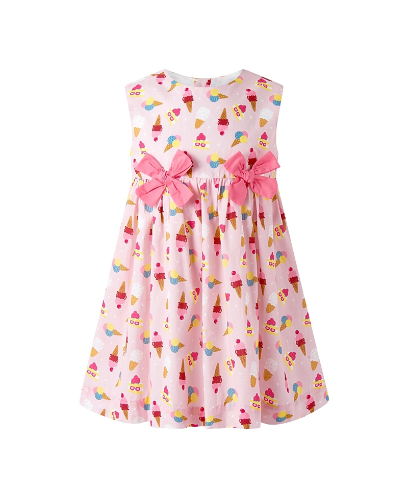 Rachel Riley Girls' Summer Treats Bow Dress - Little Kid, Big Kid