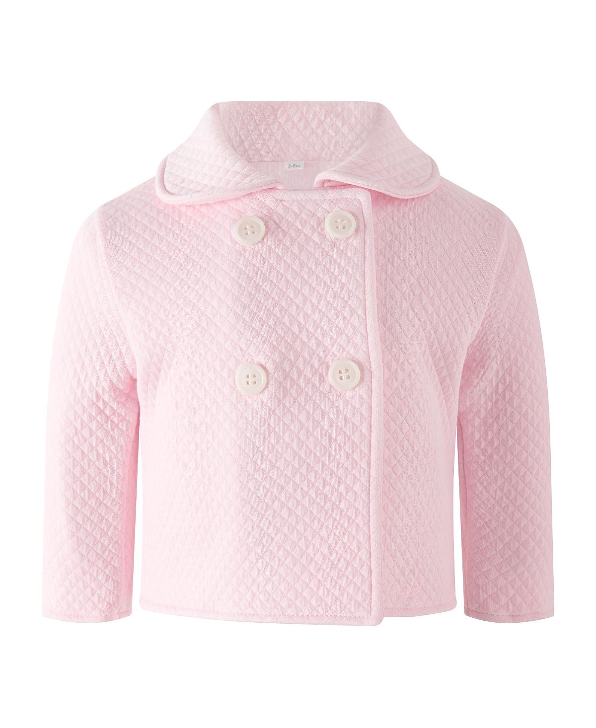 Rachel Riley Girls' Pima Quilted Jacket - Baby