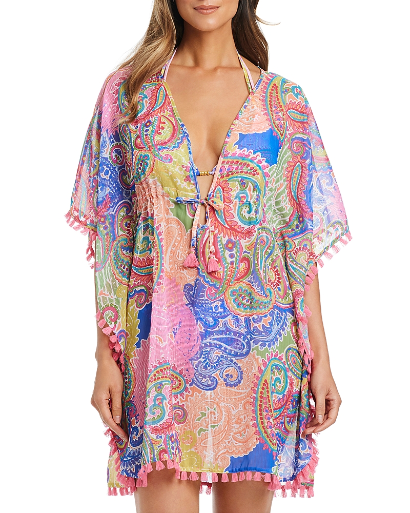 Bleu Rod Beattie Caftan Swim Cover-Up