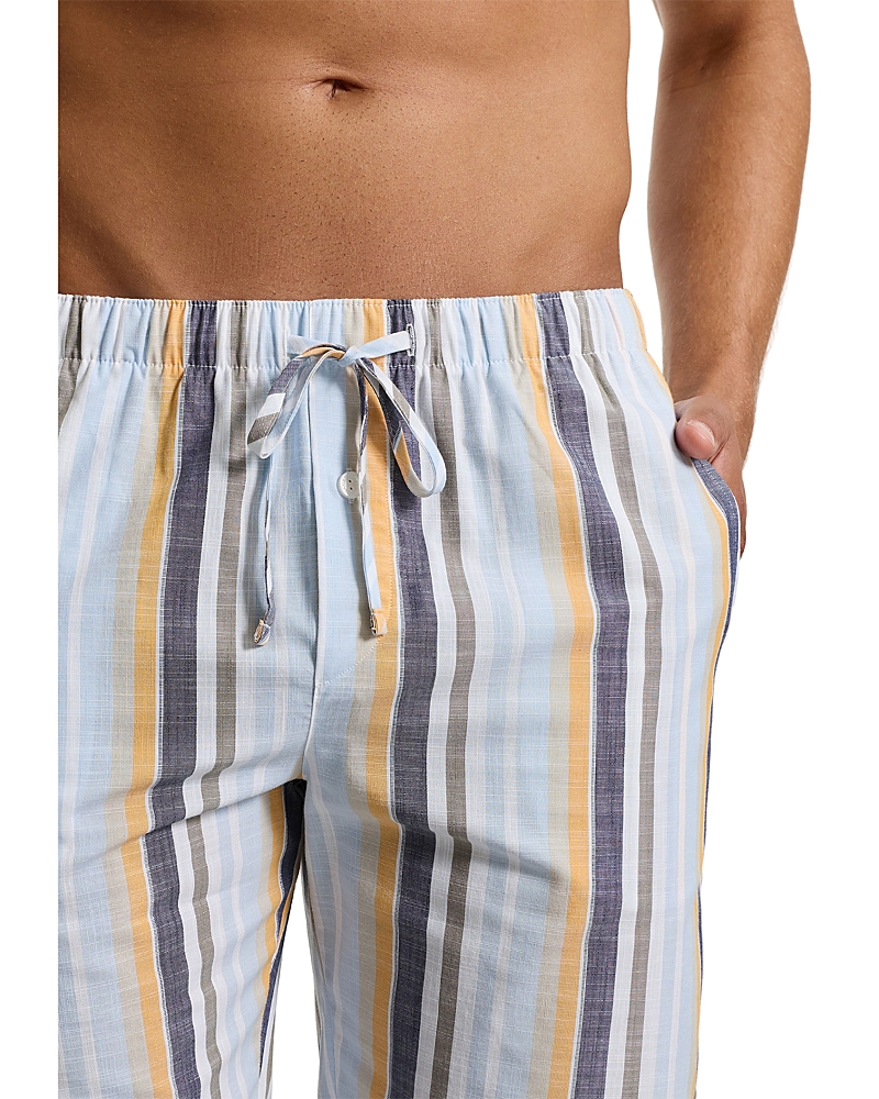 Hanro Linen Cotton Printed Short Pajama Pants