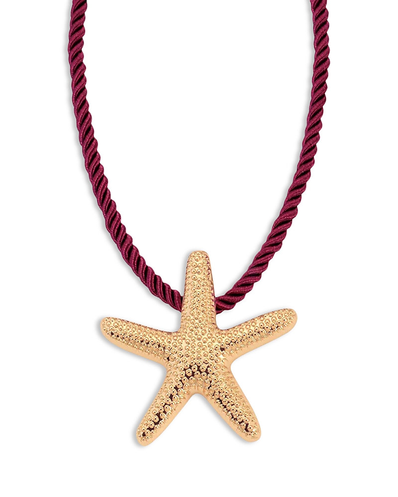 Ettika Starfish Statement Pendant Necklace, 16