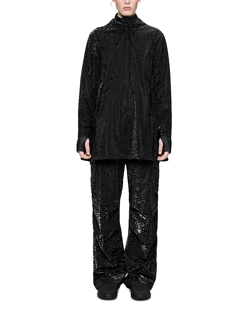 Rains Hooded A-Line Rain Jacket