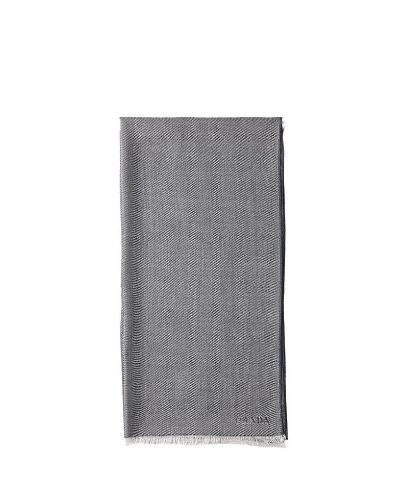 Prada Cashmere, Wool and Silk Scarf