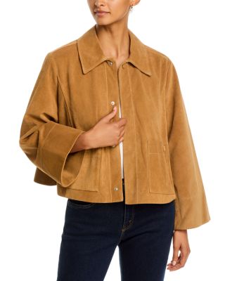 The Mini Suede Swing Jacket