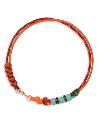 The Super Size Happy Cord Necklace, 15.5"