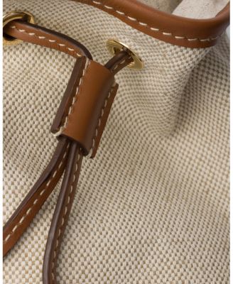  Canvas And Leather Pouch