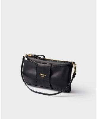  Nappa Leather Zipper Pouch