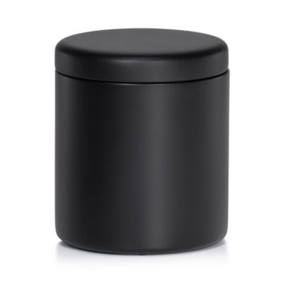 Domus Black Matte Canister