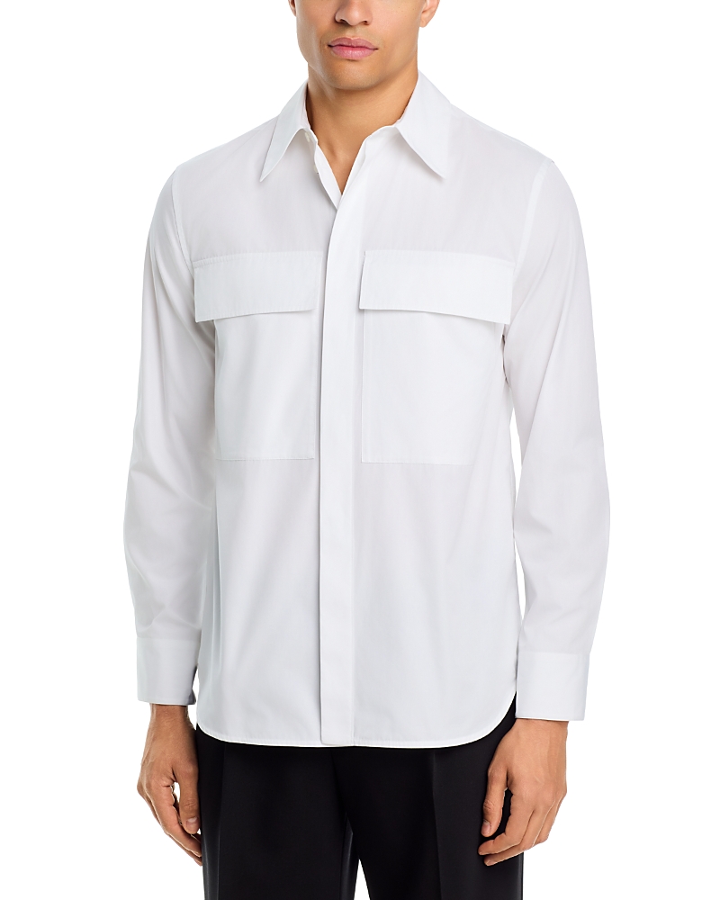 Jil Sander Point Collar Pocket Shirt