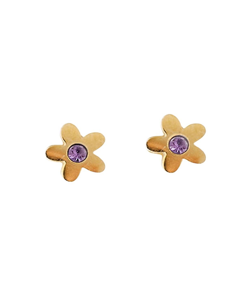 Pip Pop Girls' Birthstone Flower Earring