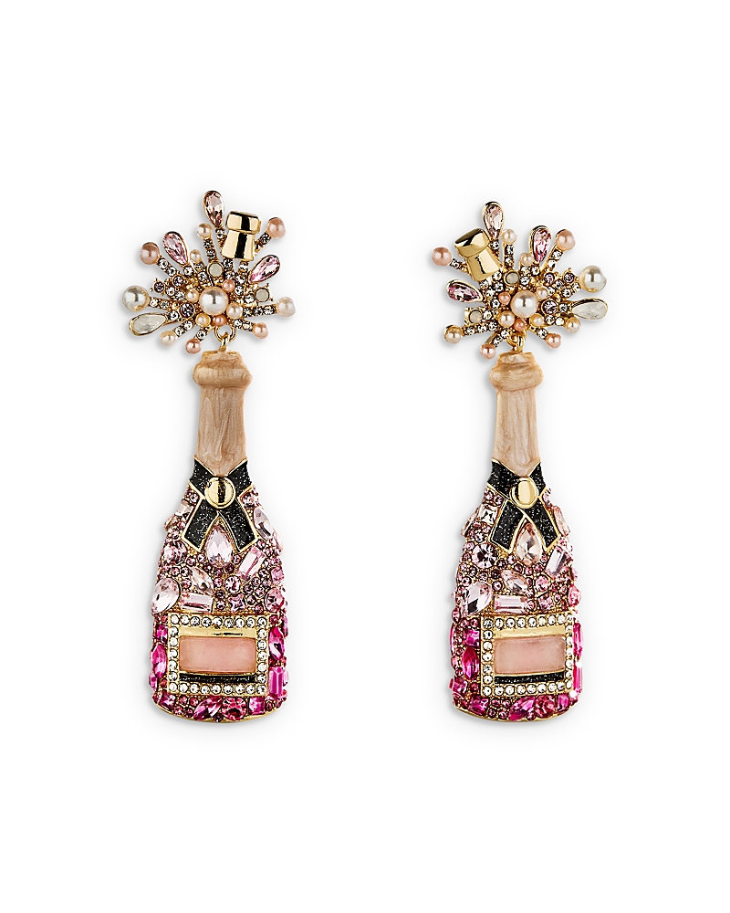 Baublebar Pop the Bubbly Rose Stud Earrings