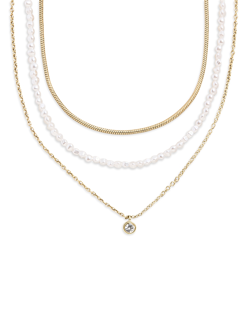 Baublebar Rue Mixed Chain Necklaces, Set of 3