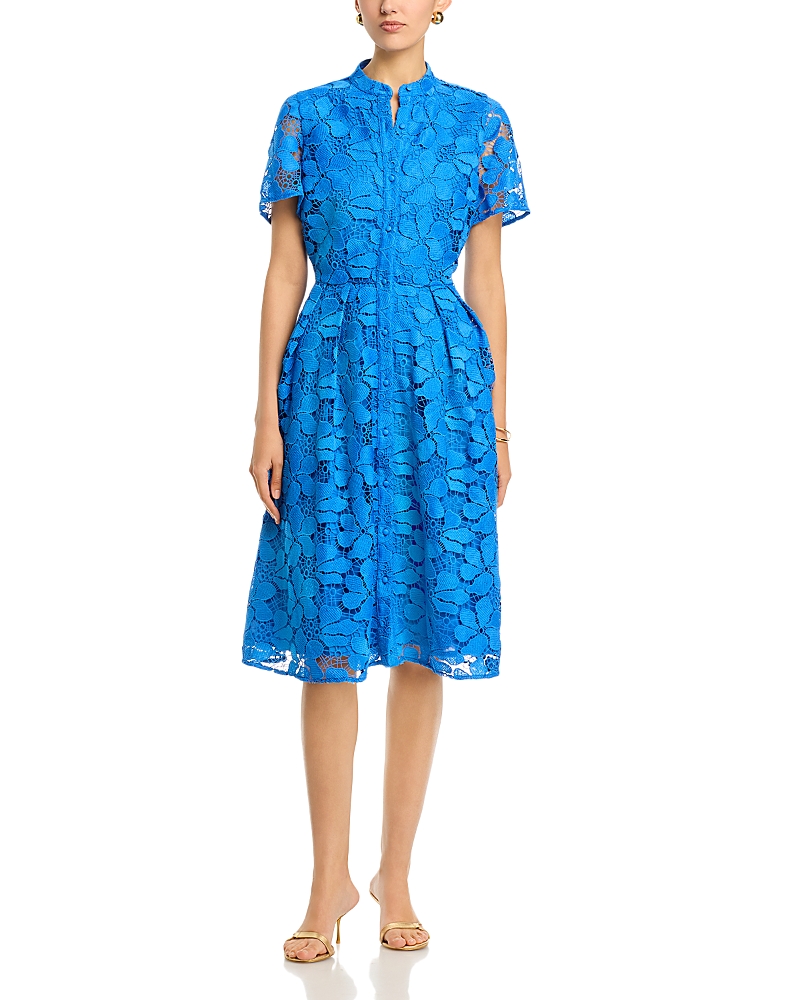 T Tahari Lace Midi Dress