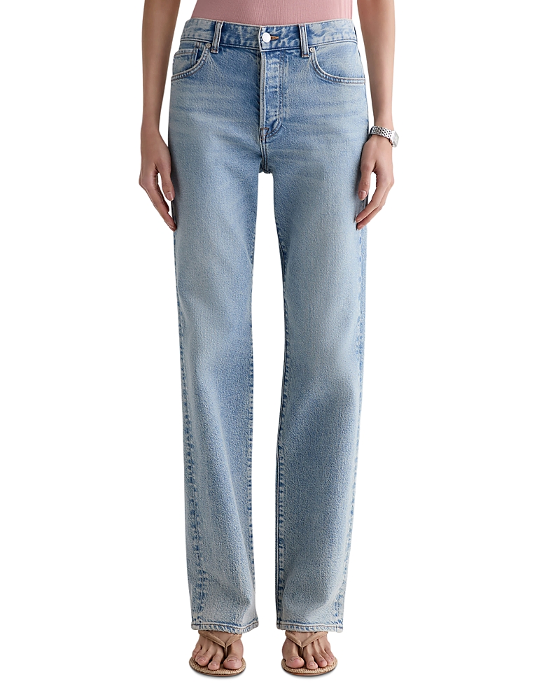 Ag Sydney High Rise Straight Jeans in Highway 29