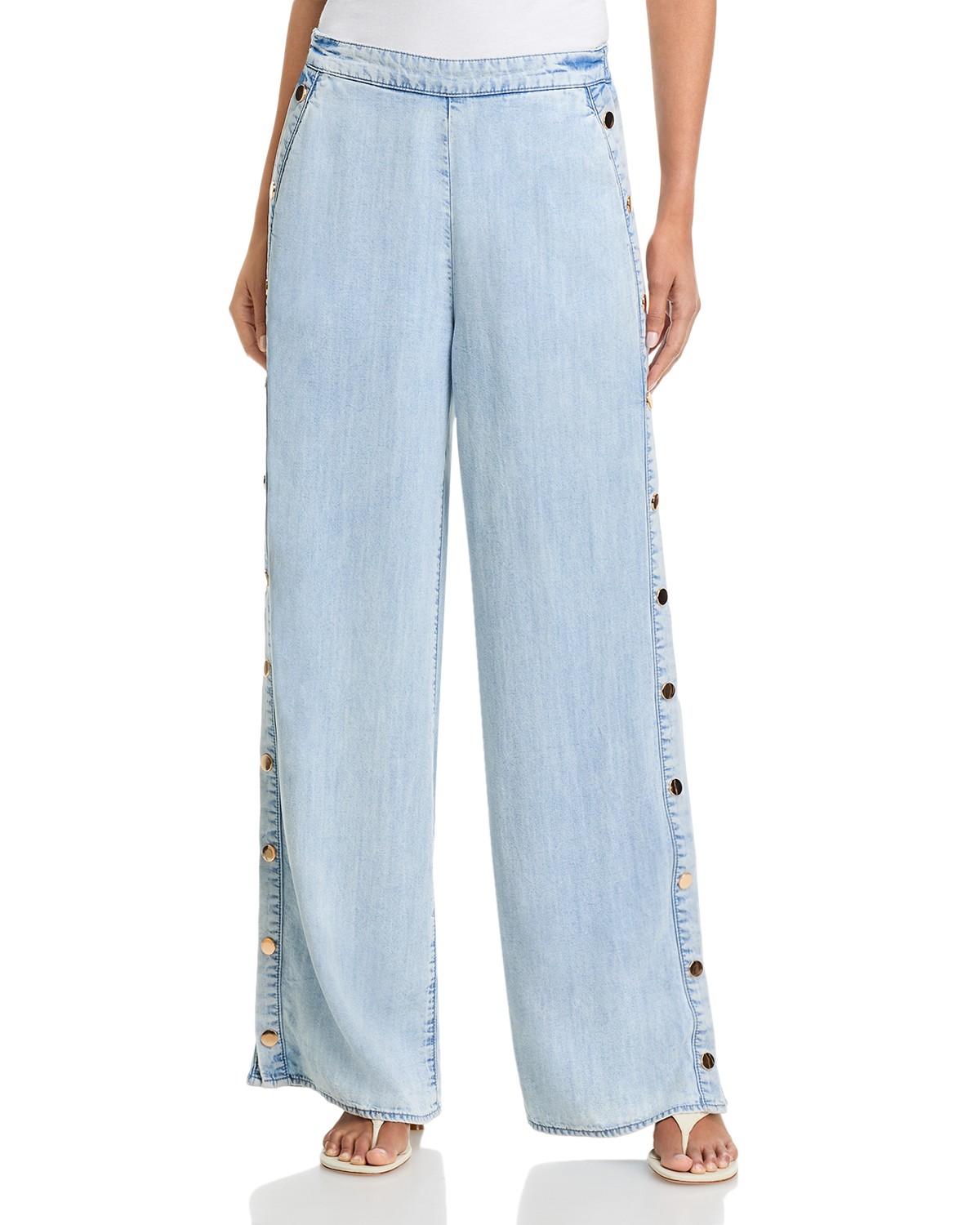 Josalyn Denim Snap Pants