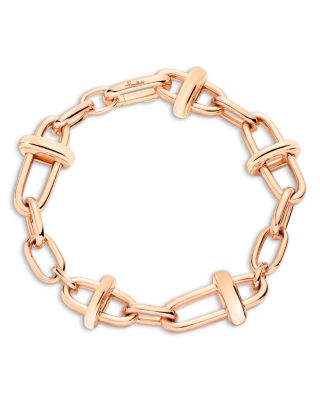 18K Rose Gold Iconica Open Link Chain Bracelet