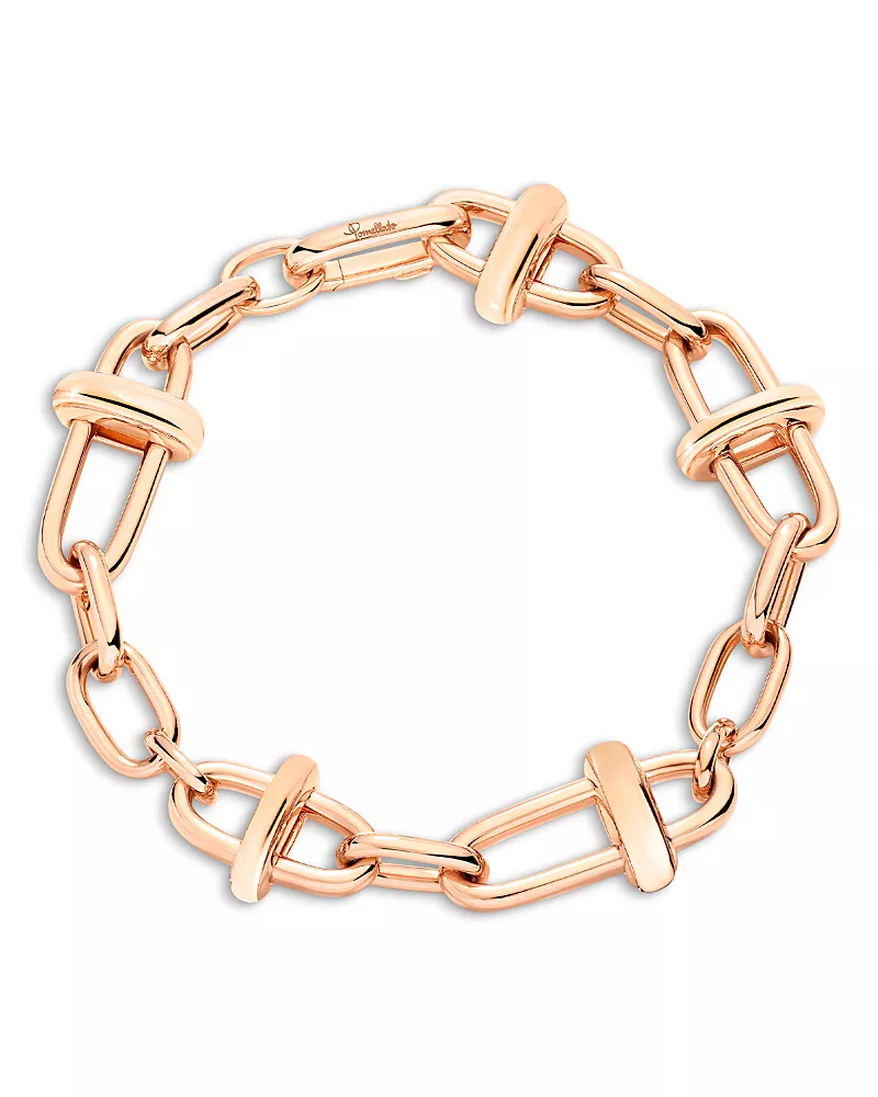 Pomellato 18K Rose Gold Iconica Open Link Chain Bracelet