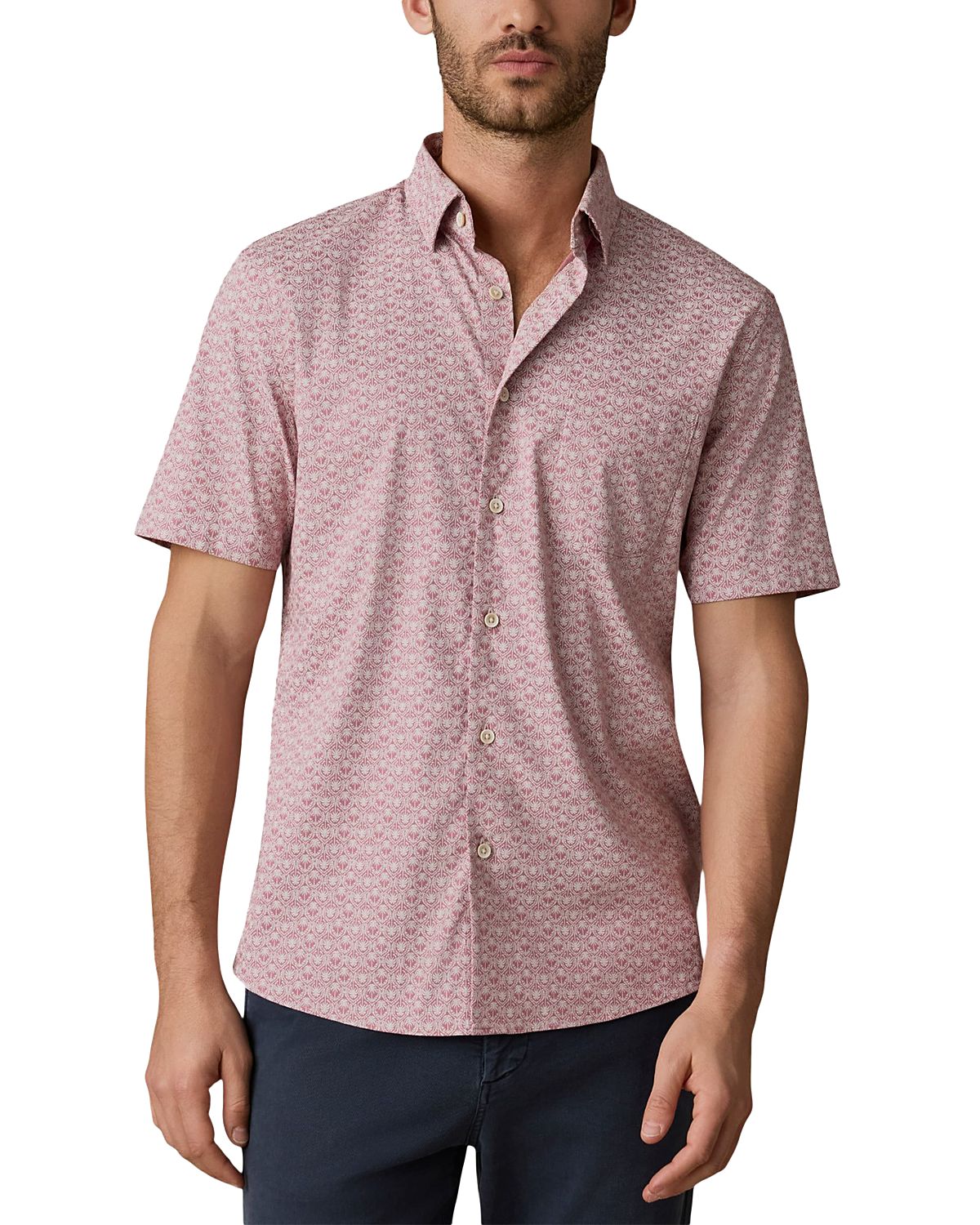 Faherty Movement Monterey Printed Shirt