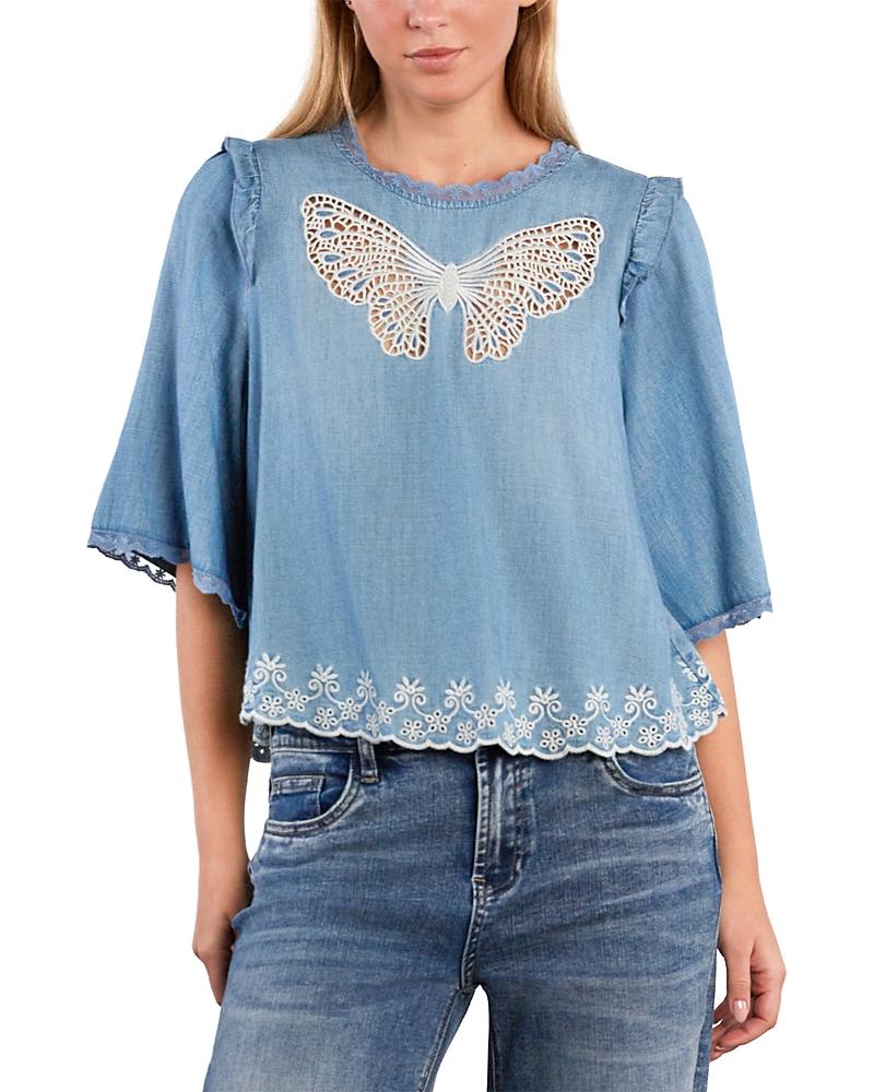 Billy T Lady Butterfly Top