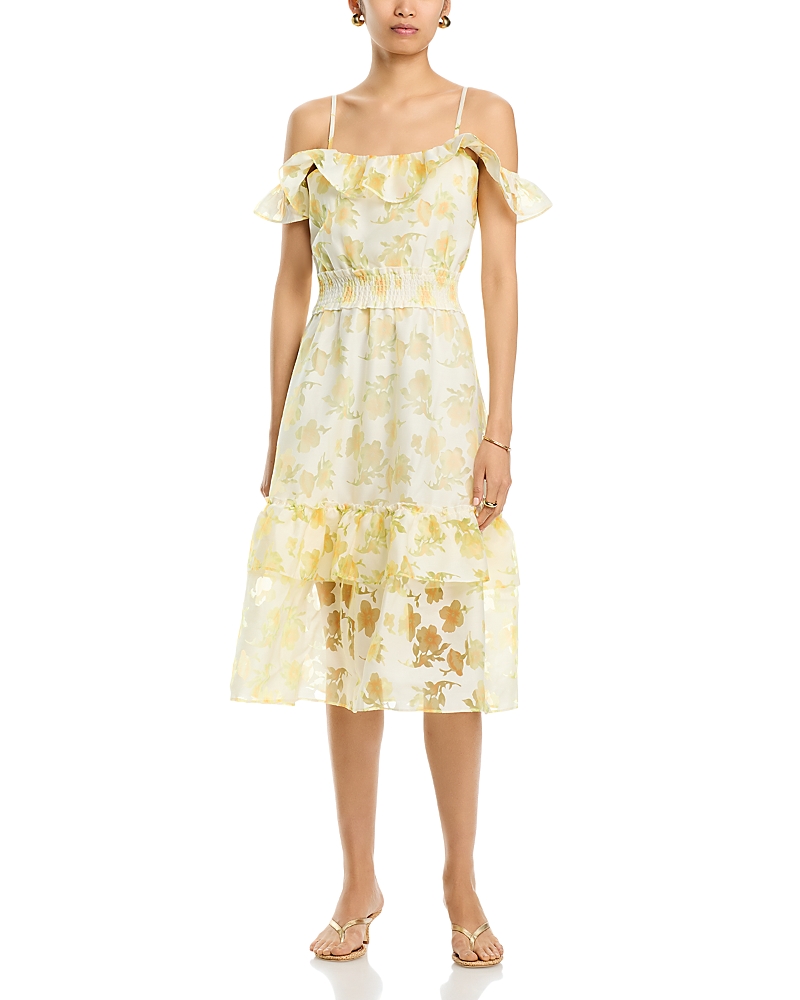 Layered with Love Edie Ruffle Midi Dress