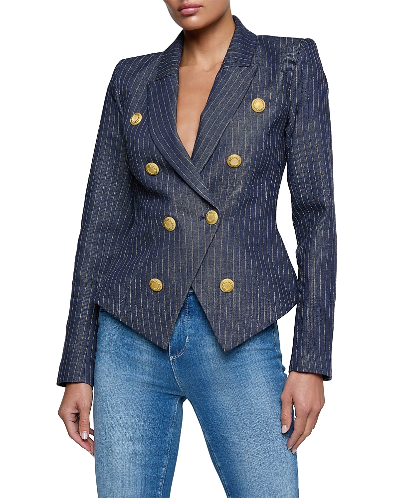 L'Agence Solar Structured Blazer