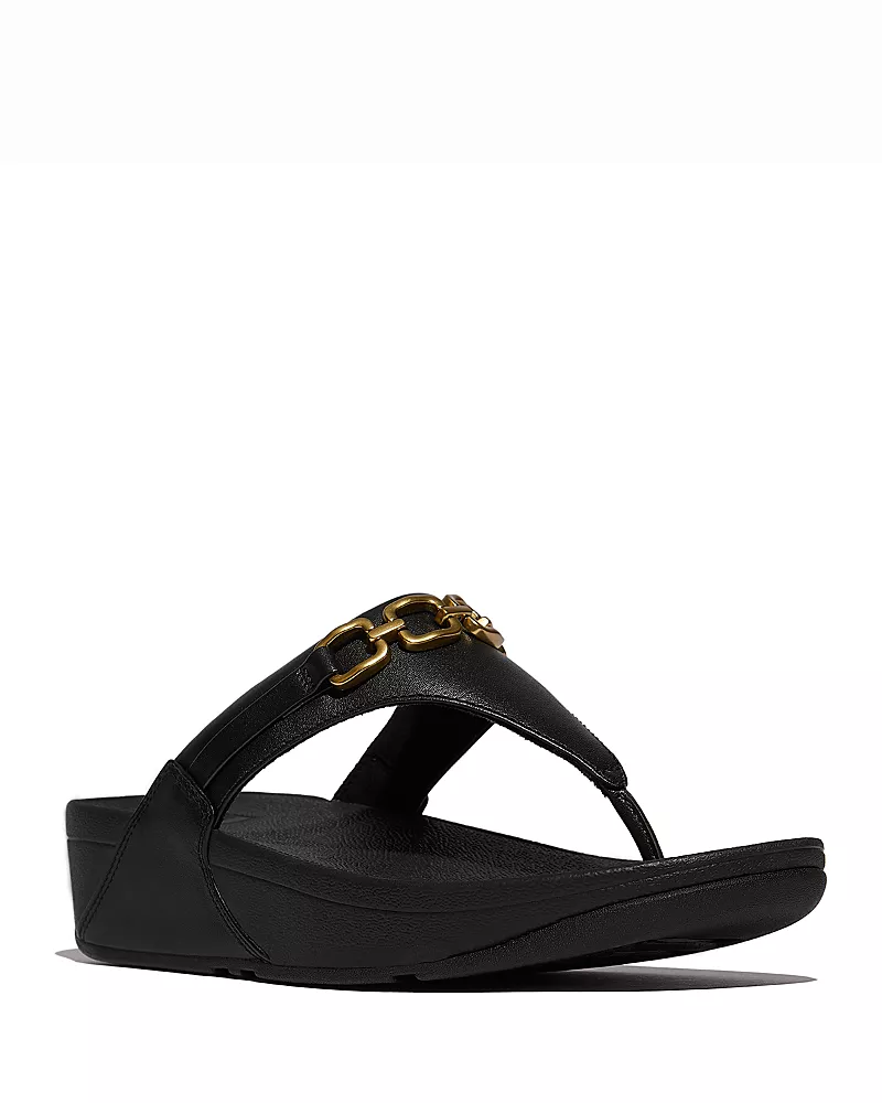 FitFlop Women's Lulu Chain Wedge Sandals