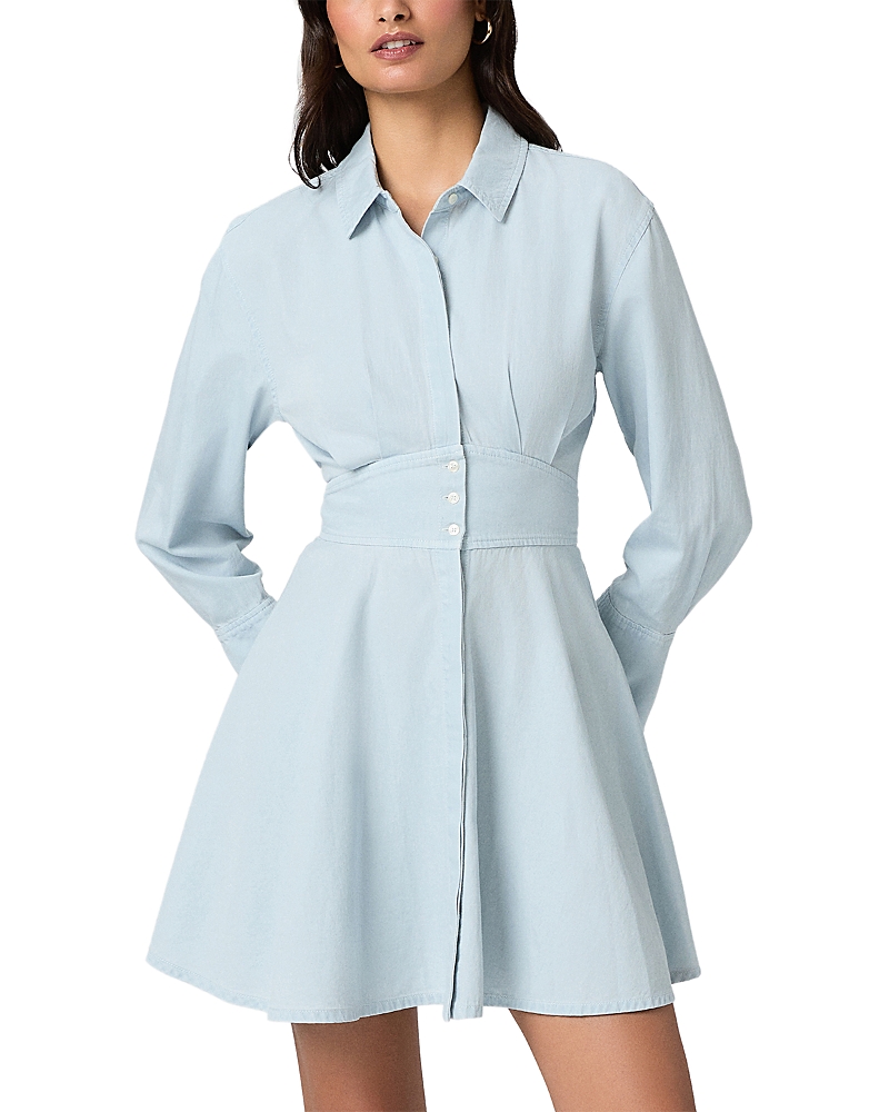 Paige Sandrine Structured Waist Dress