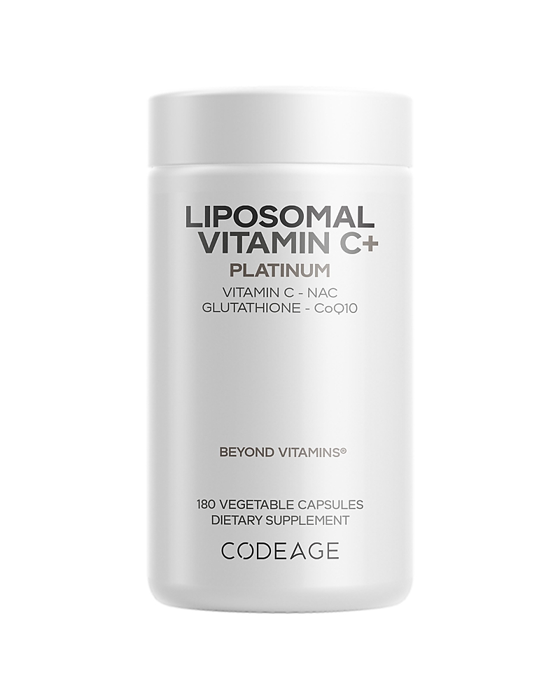 Codeage Liposomal Vitamin C+ Platinum Capsules
