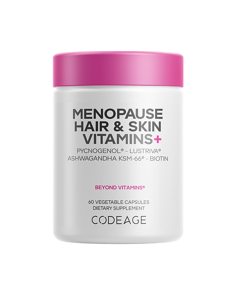 Codeage Menopause Hair & Skin Vitamins+ Capsules