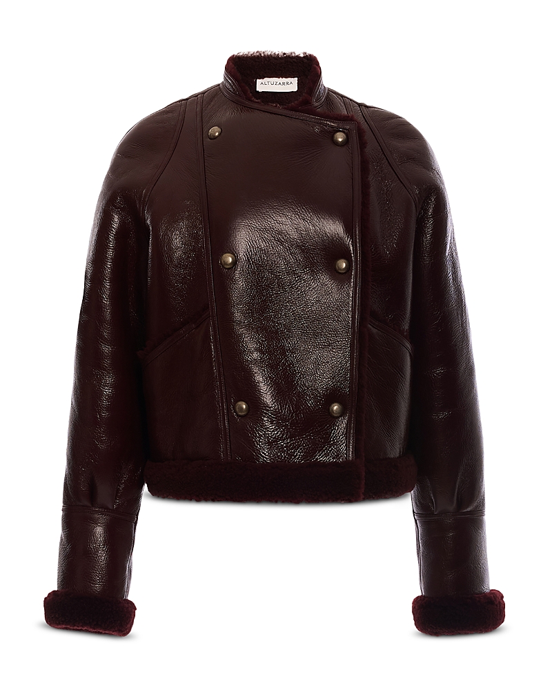 Altuzarra Kenny Leather Coat
