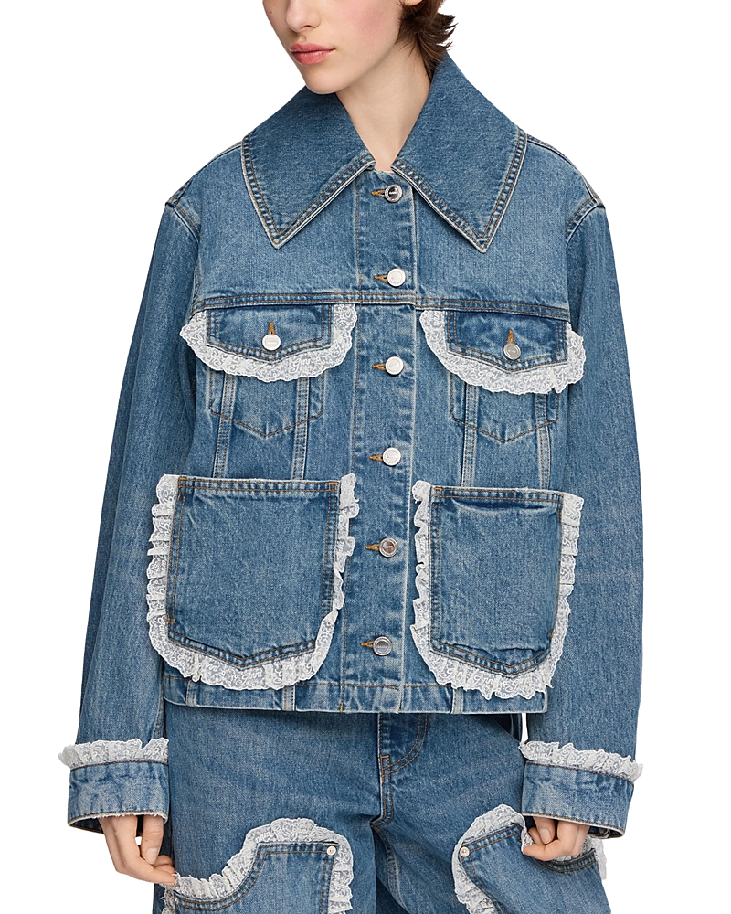 Ganni Rigid Denim Jacket