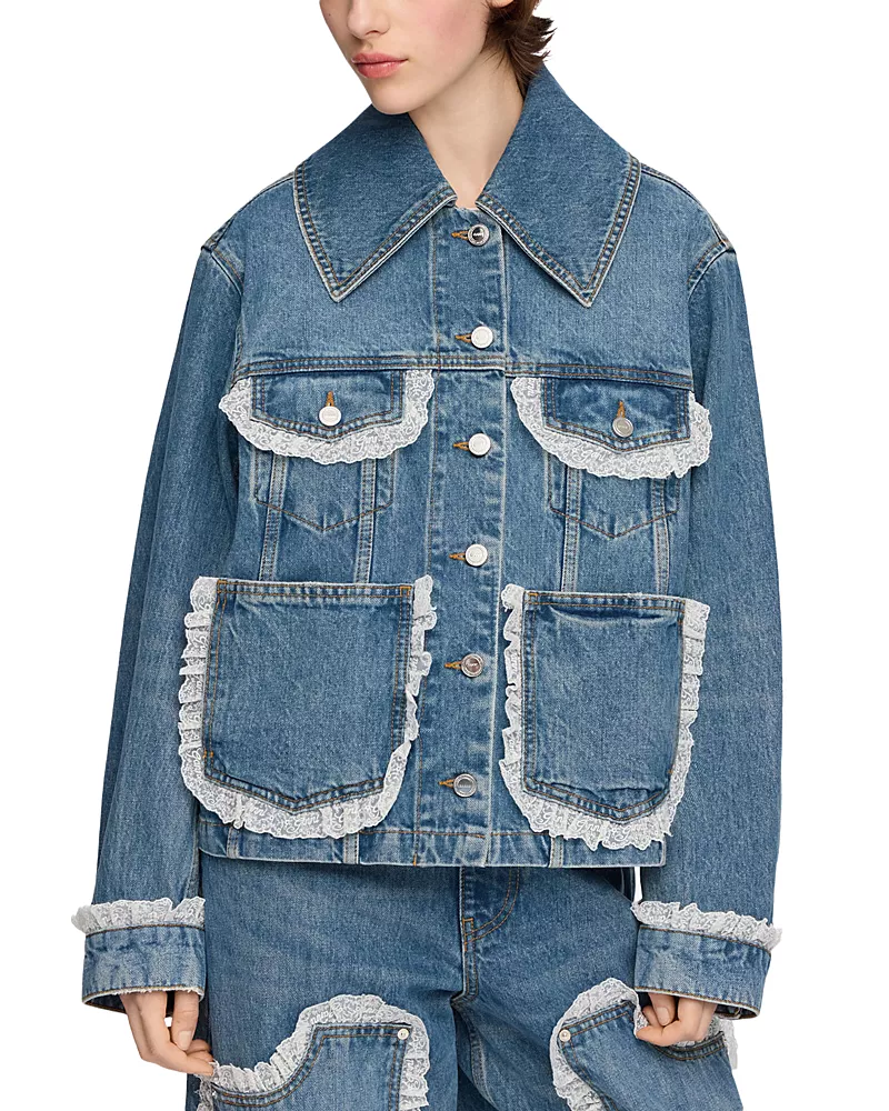 Ganni Rigid Denim Jacket