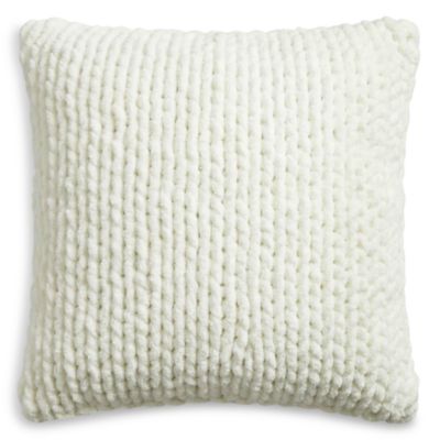 Snug Chunky Knit Throw Pillow, 20" x 20"