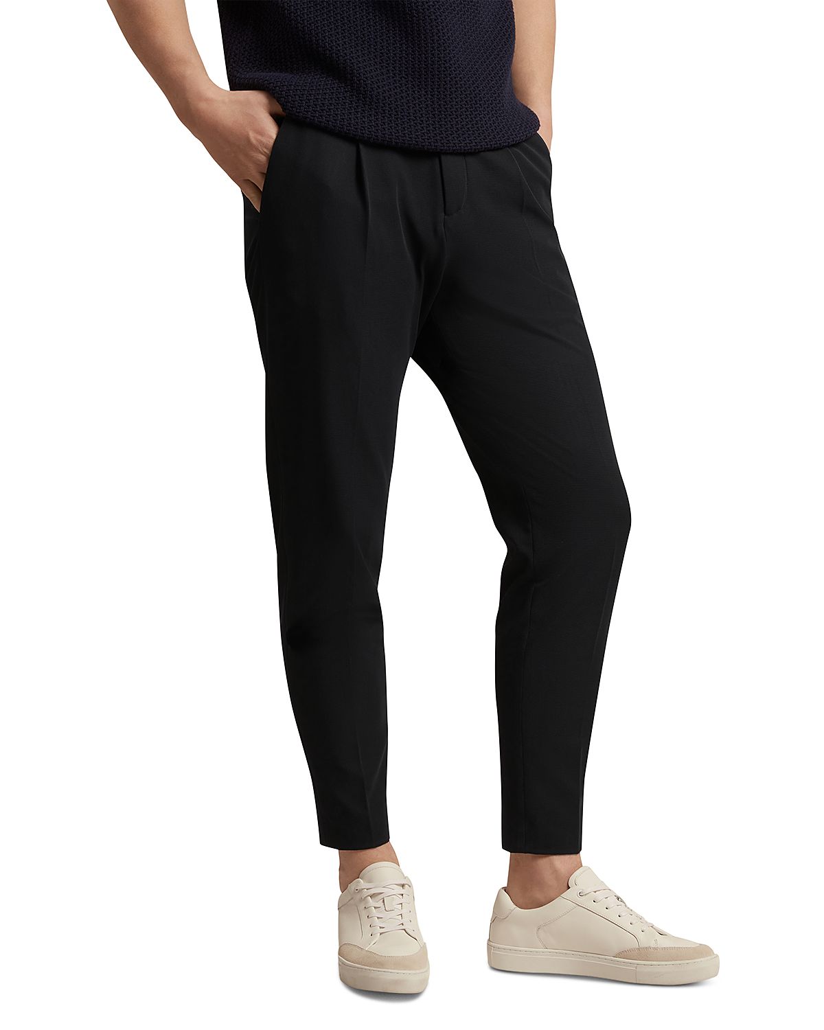 Ted Baker Cialdat Tapered Leg Woven Stretch Waist Pants