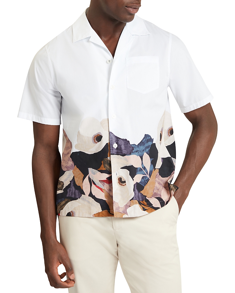 Ted Baker Moussa Floral Print Pocket Shirt