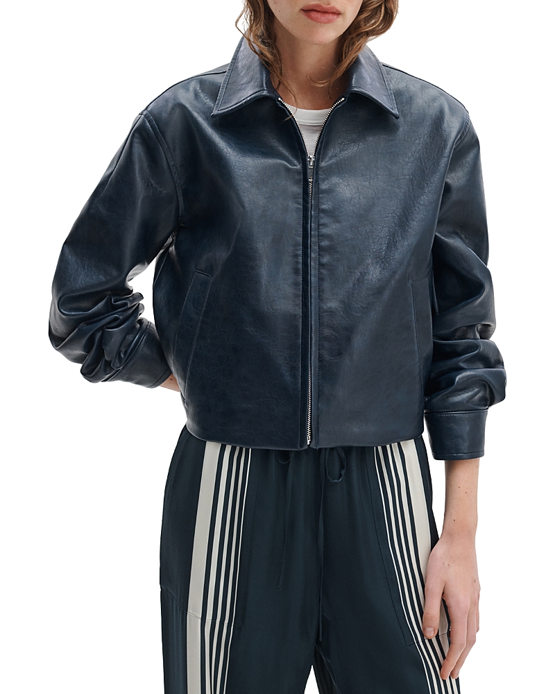 rag & bone Krista Faux Leather Jacket
