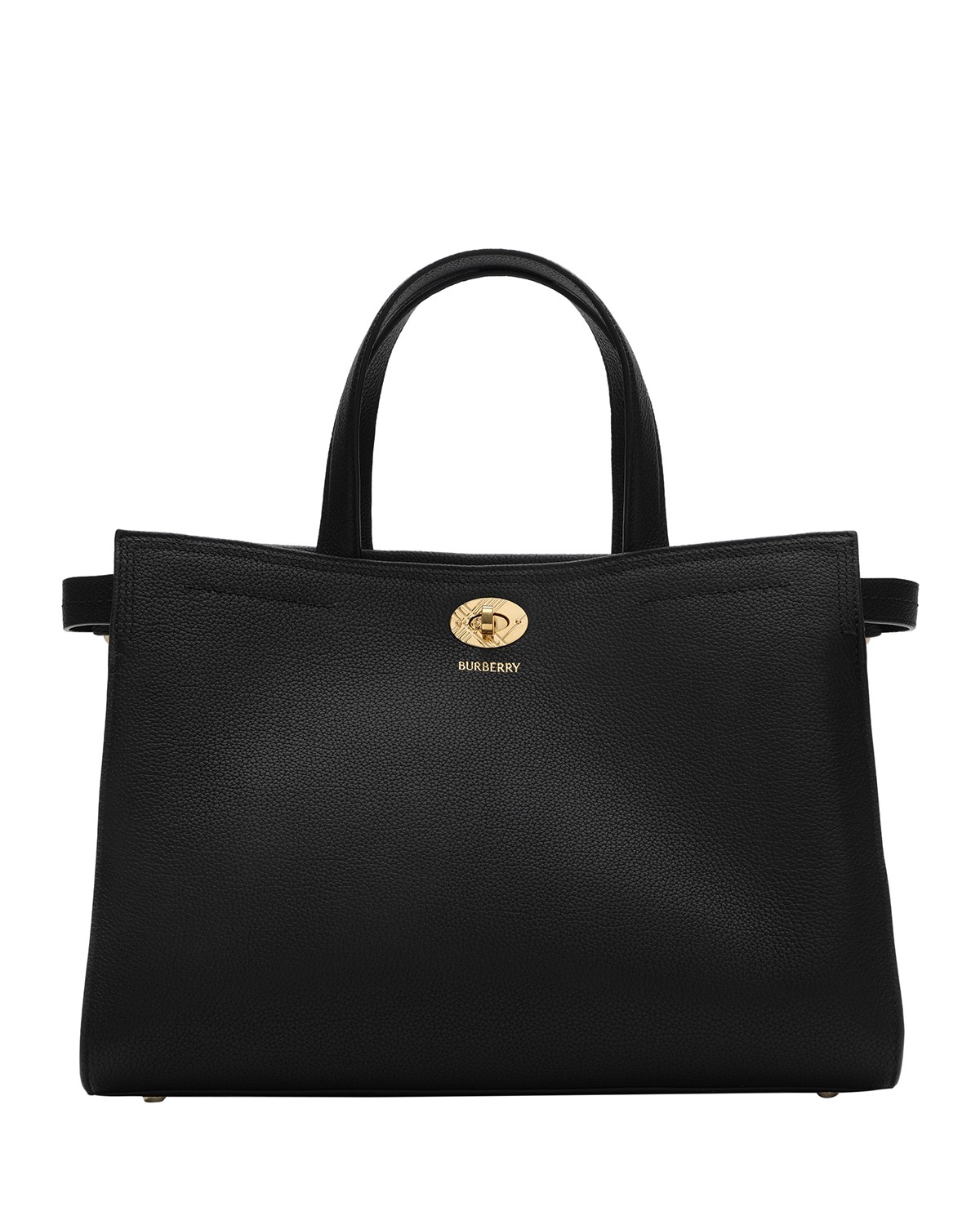 Cotswolds Check Small Leather Tote
