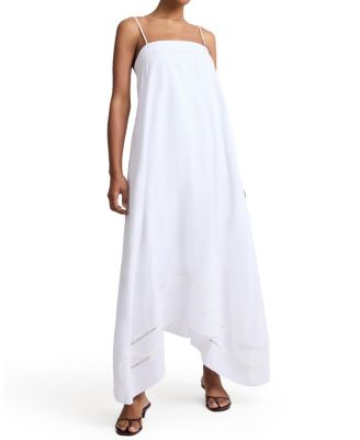 Square Neck Handkerchief Dress