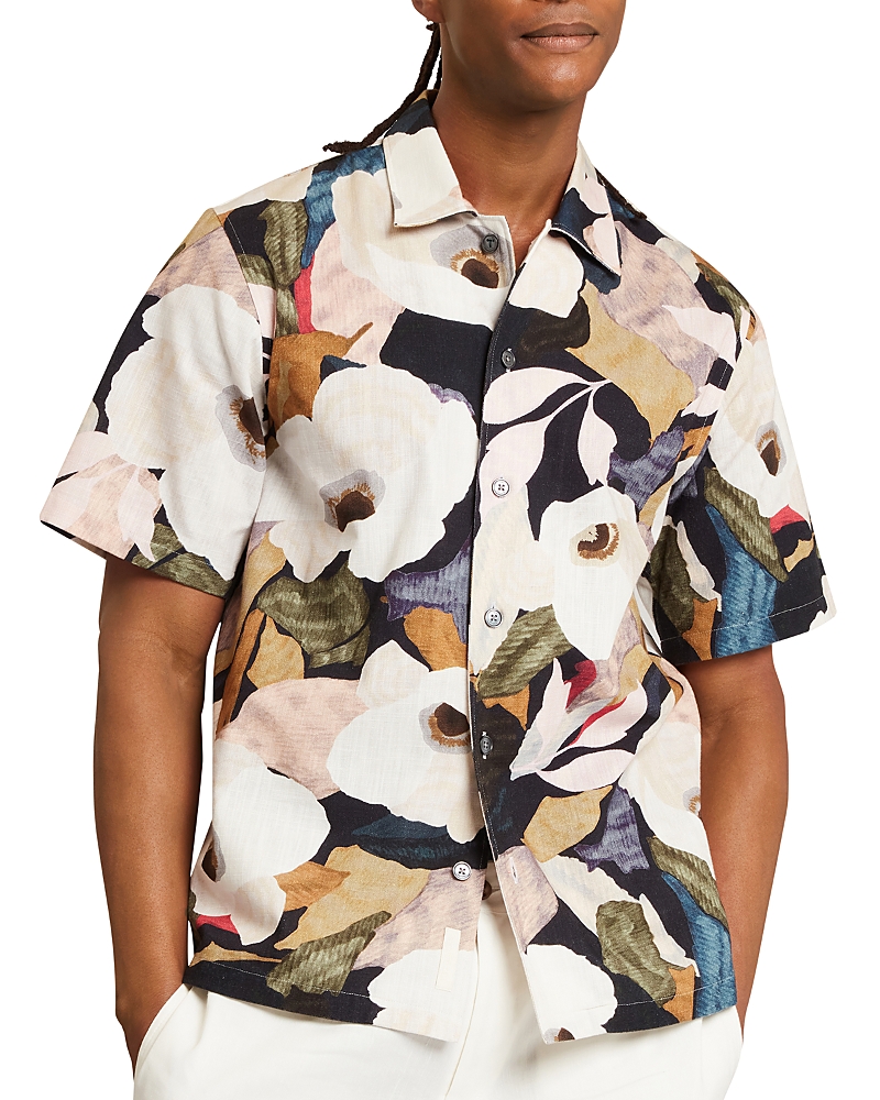 Ted Baker Langdon Bold Abstract Floral Shirt