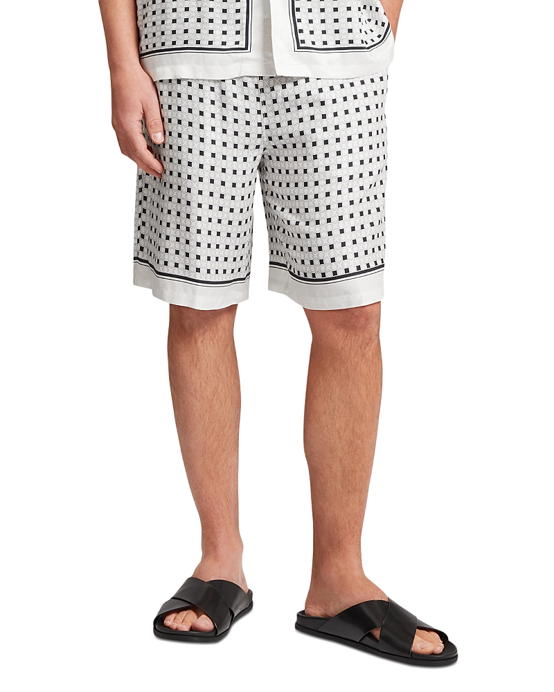 Ted Baker Attlass 9.5 Geo Print Board Shorts