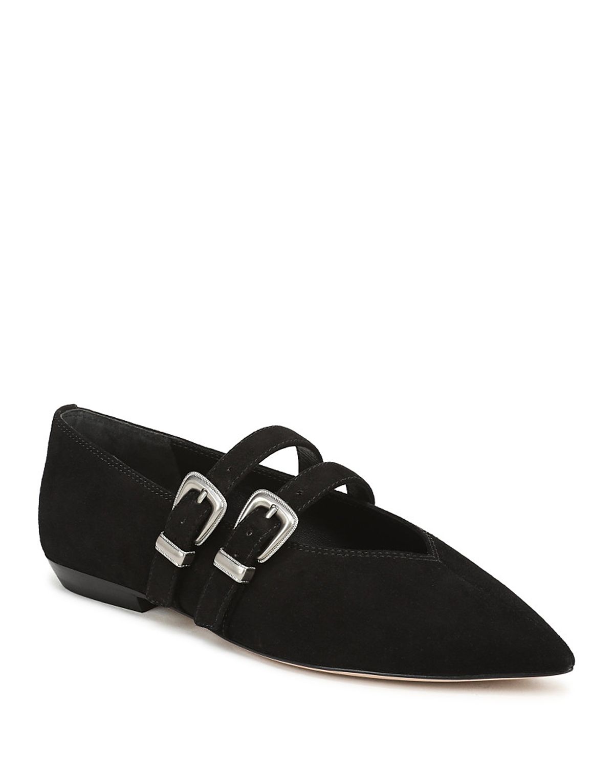 Veronica Beard Women's Bancroft Buckle Flats